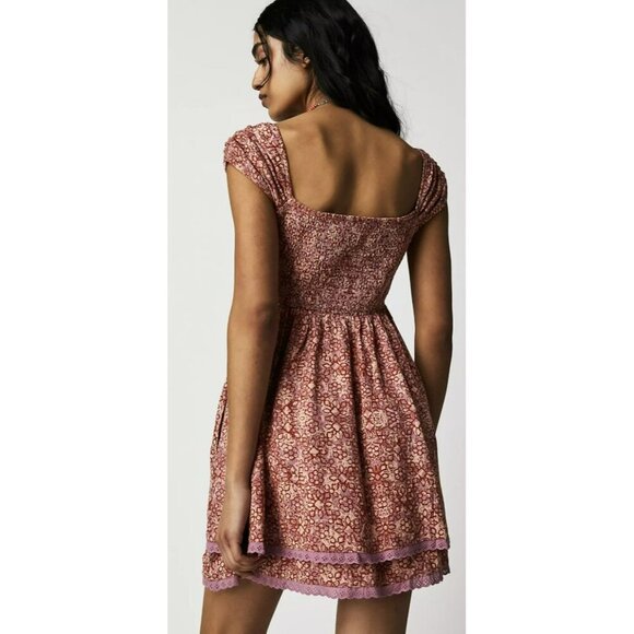 Free People Tabitha Mini Dress Medium MSRP $128 - Picture 2 of 9